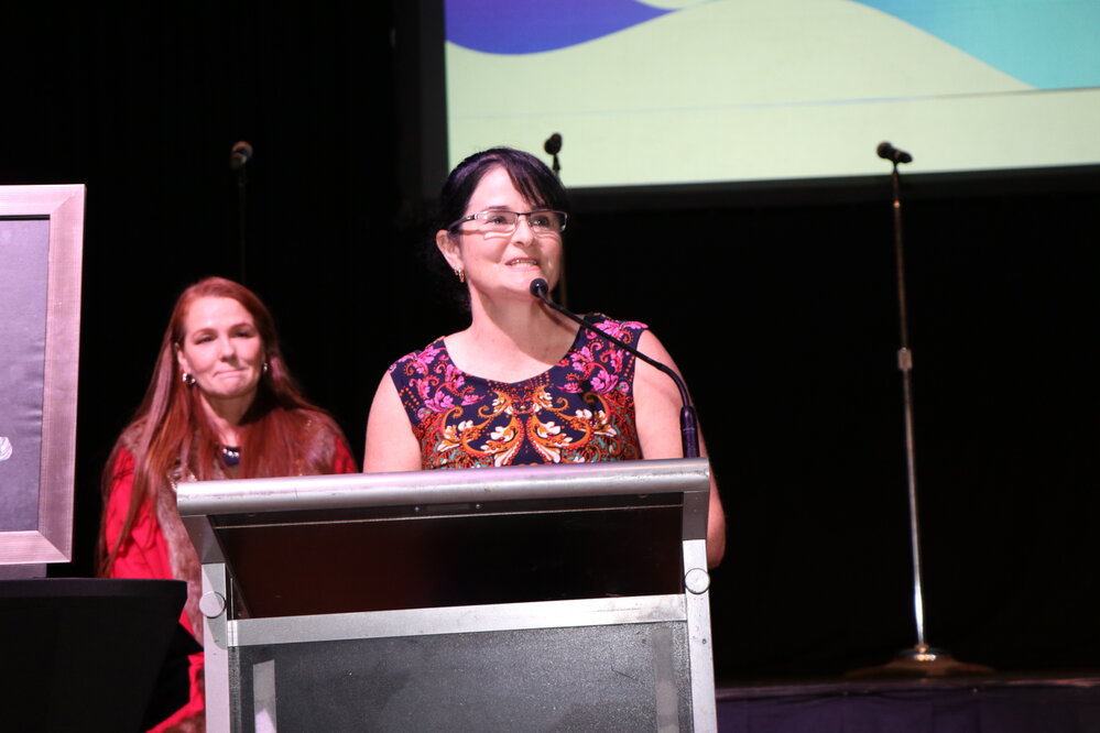 Nikki Row receives Citizen of the Year Award, January 2023