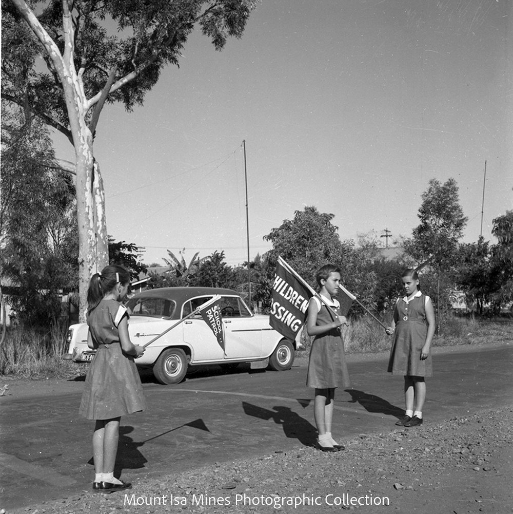 School patrols, Mineside, May 1958