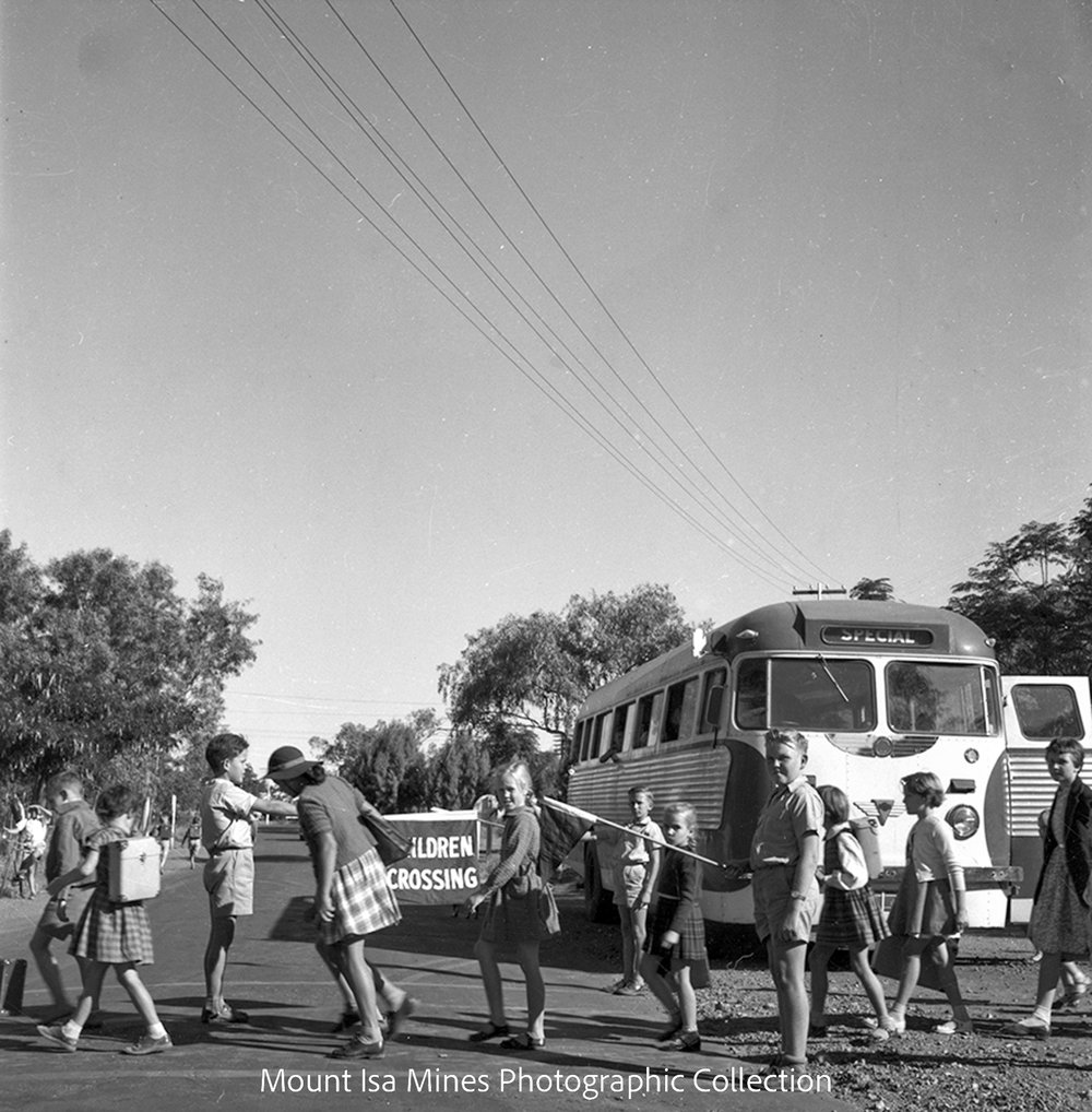 School patrols, Mineside, May 1958