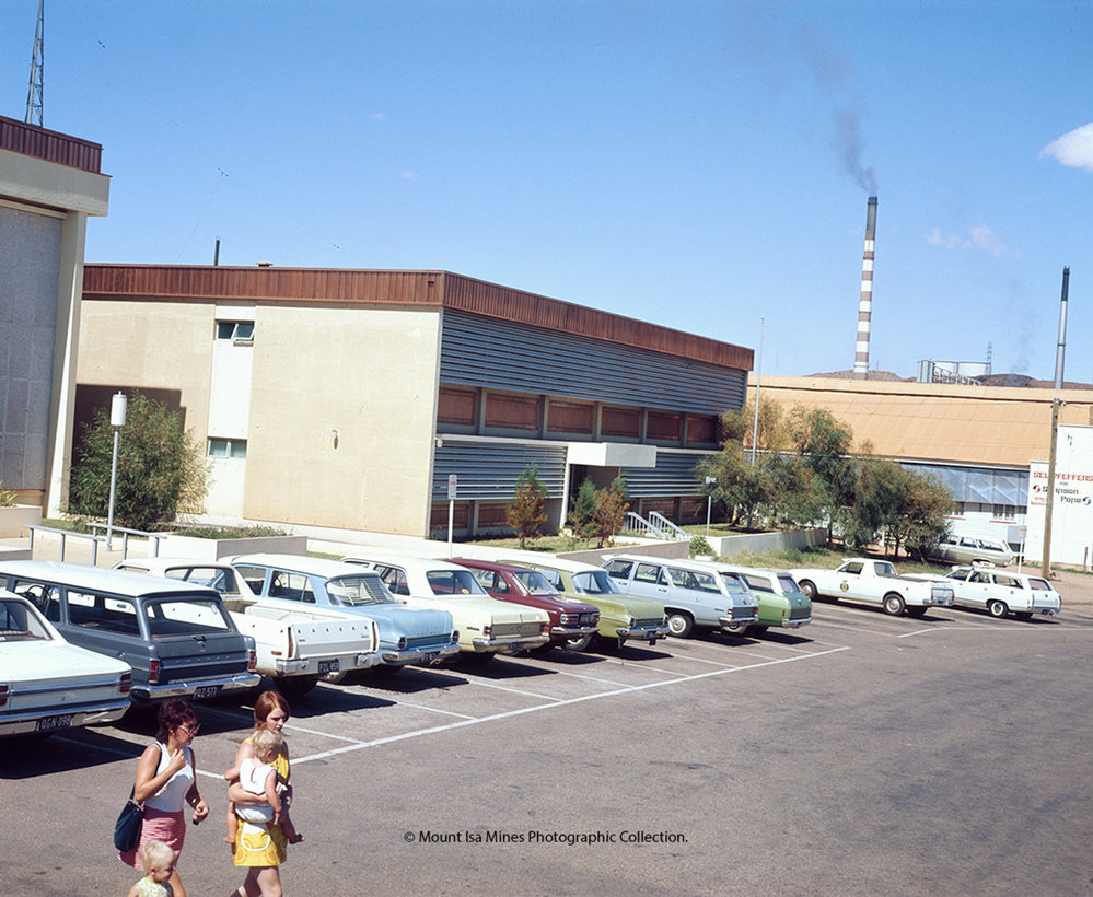 Mount Isa Police Station, Mount Isa City, January 1973