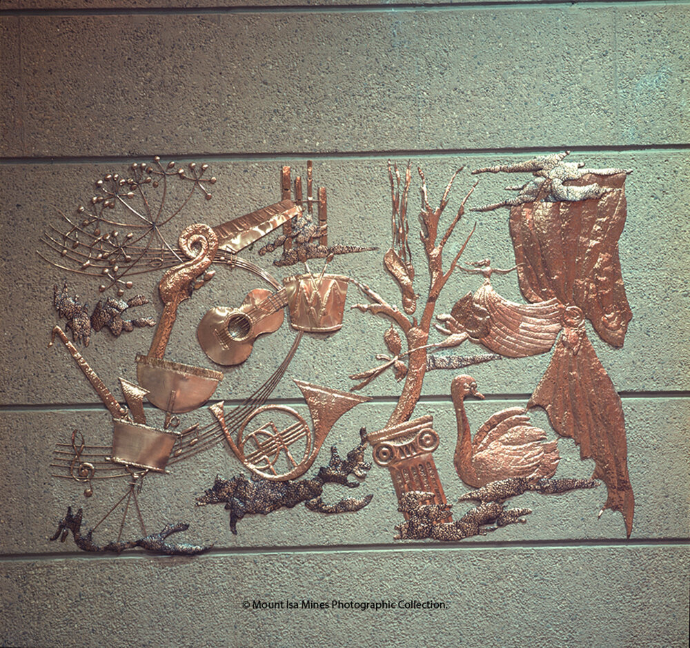 Copper Mural, Mount Isa Civic Centre, c.1974