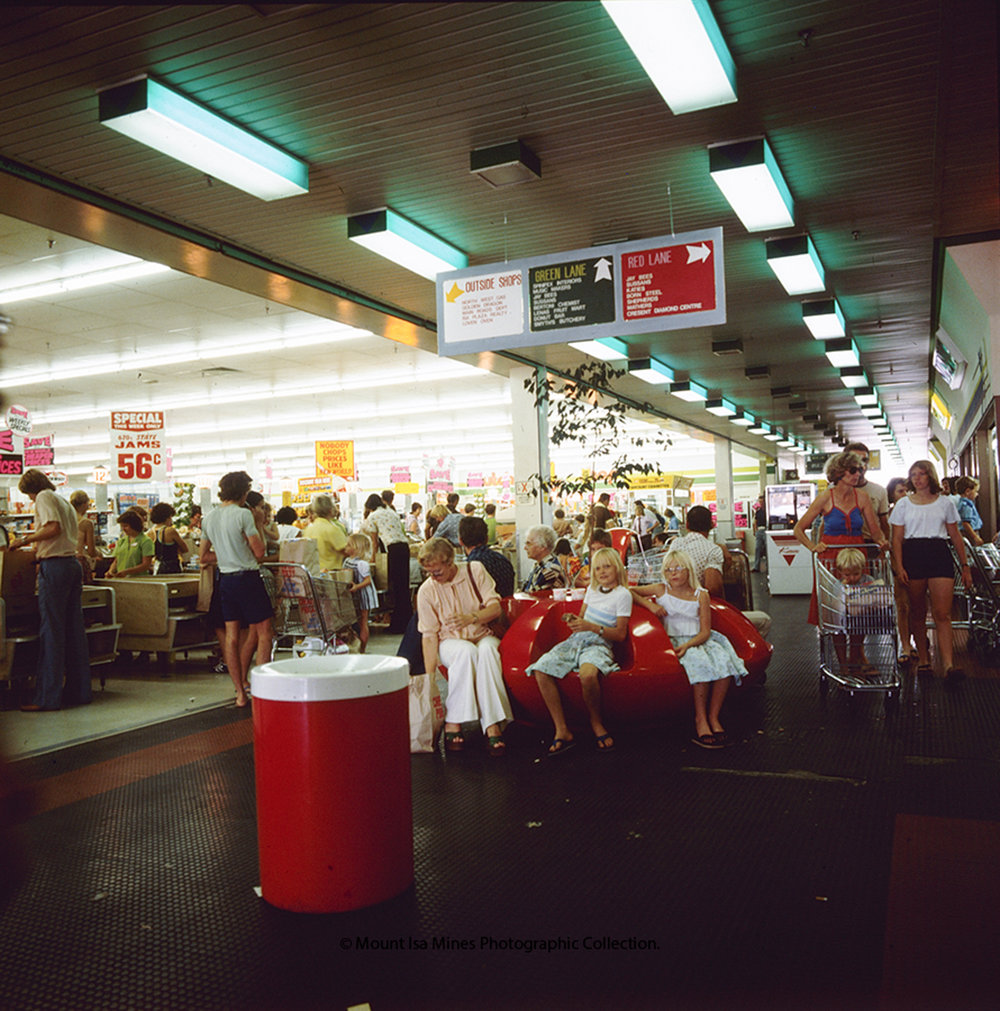 K Mart Shopping Centre interior, c.1970s