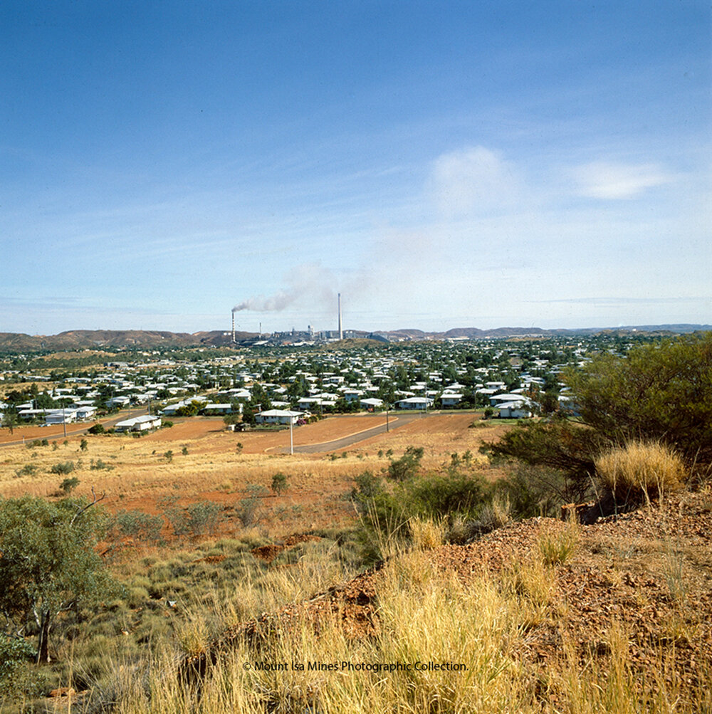 Looking NW from Healy, c.1970s