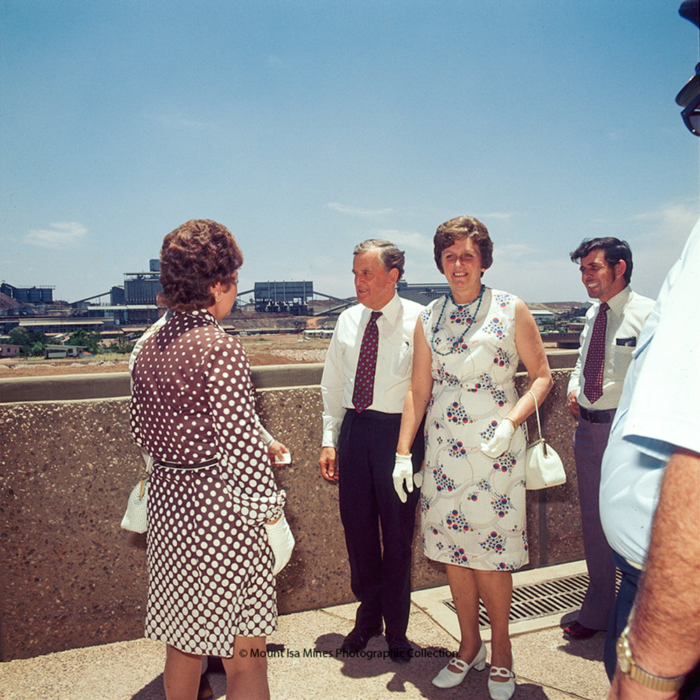 Mount Isa Civic Centre opening, November 1974