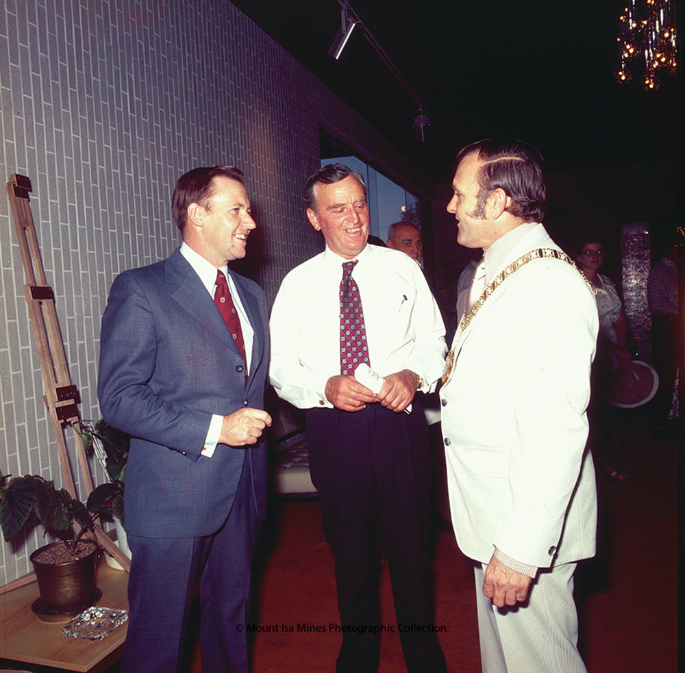 Mount Isa Civic Centre opening, November 1974
