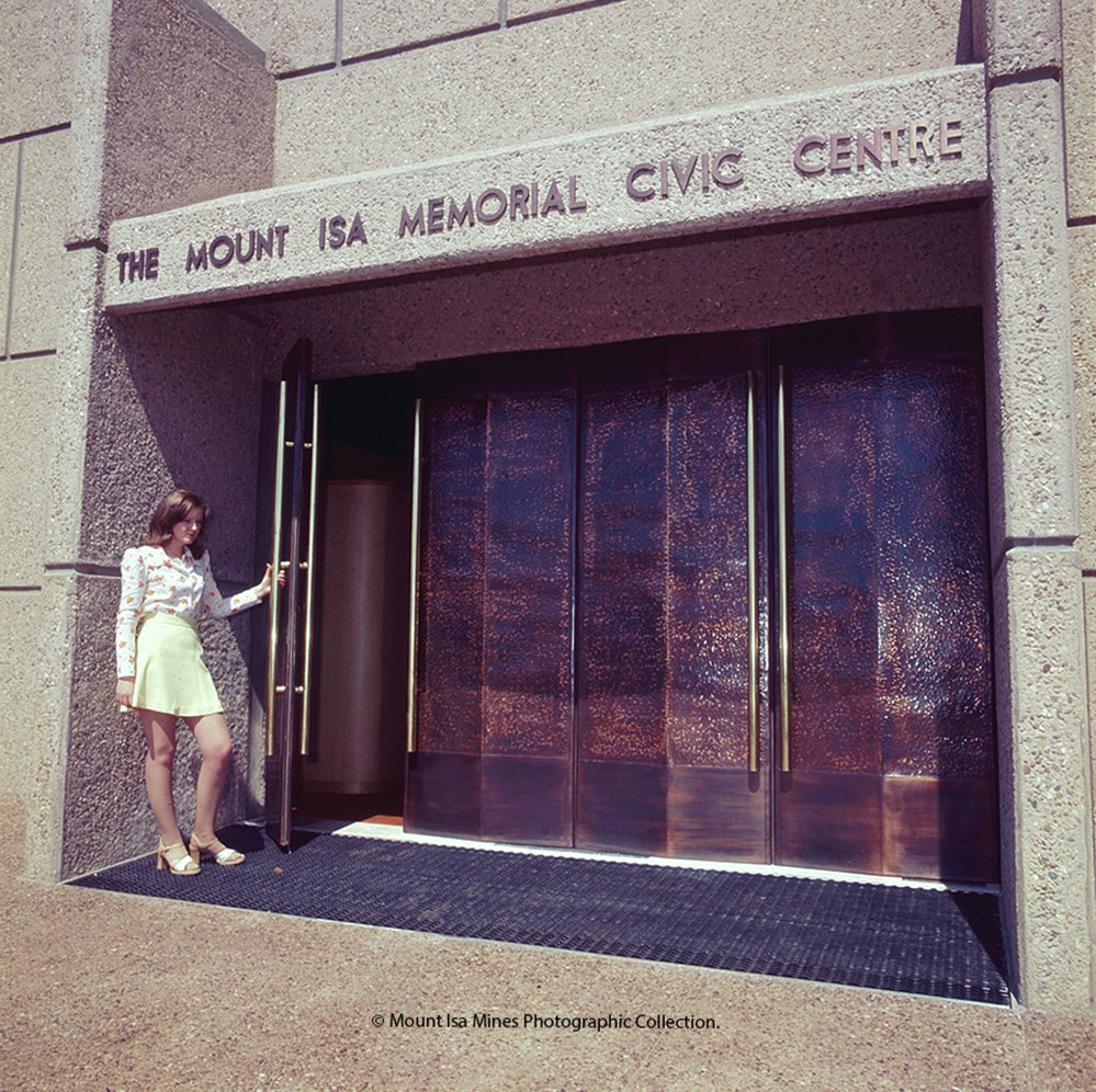 Mount Isa Civic Centre opening, November 1974