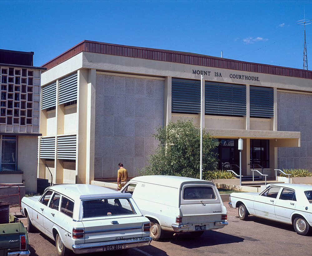 Mount Isa Courthouse, January 1973.