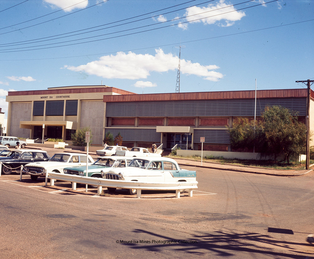 Mount Isa Police Station and Courthouse, c. 1970s.