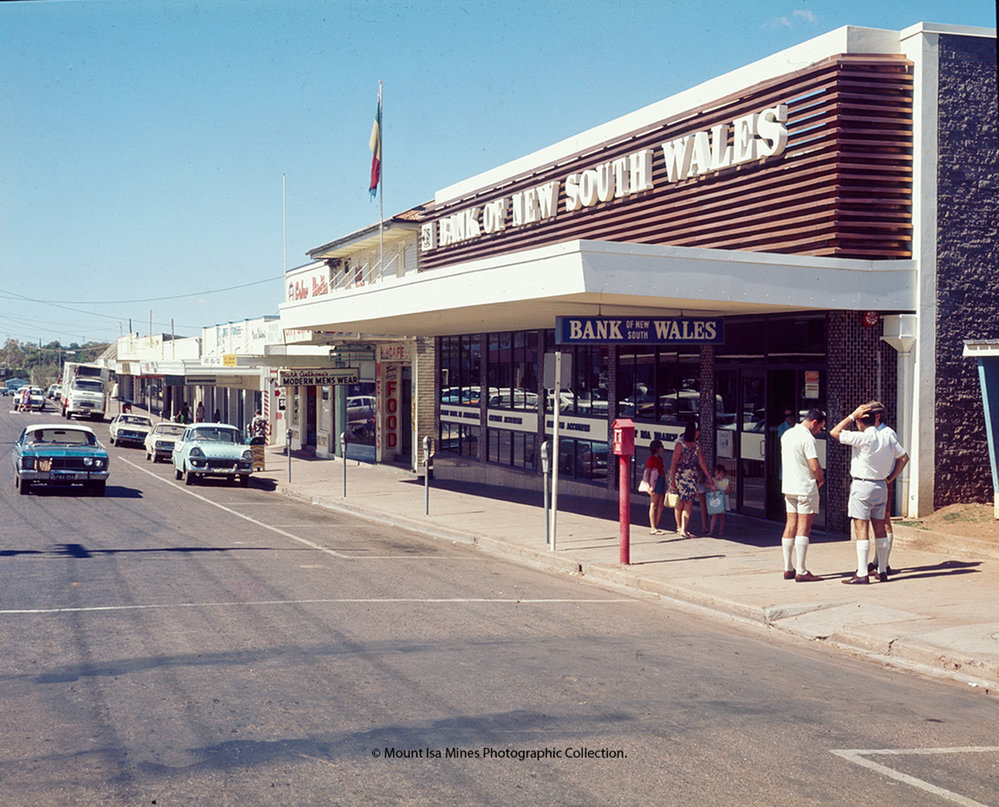 Bank of New South Wales, Mount Isa City, May 1976