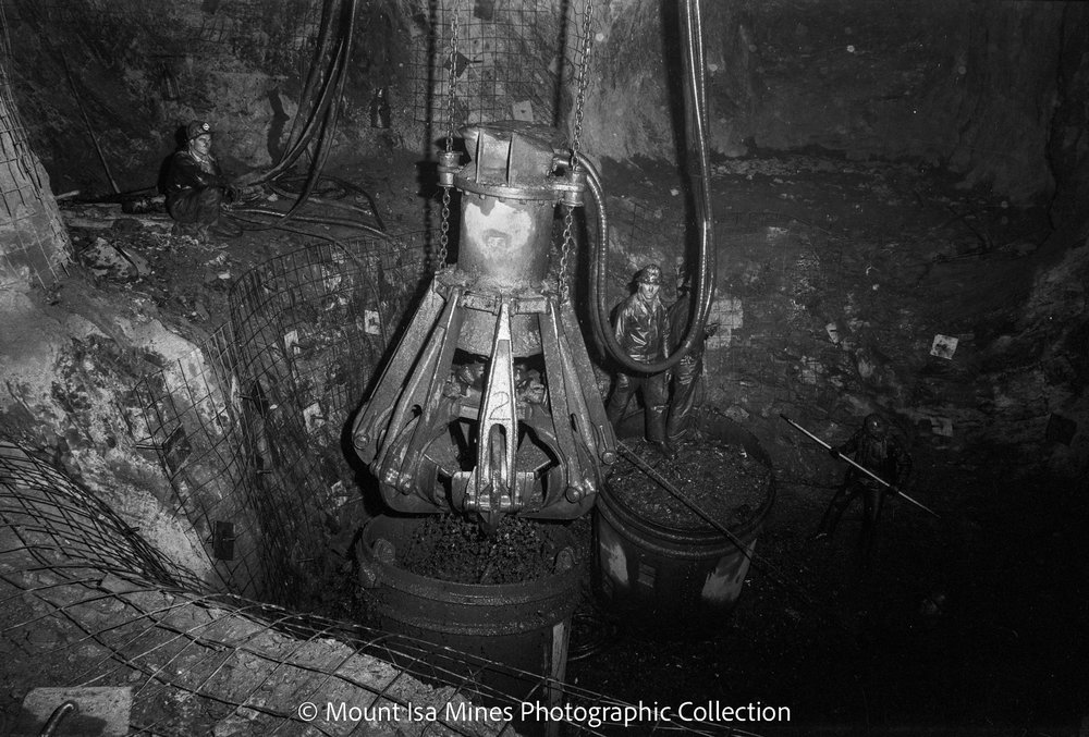 A10S X41 shaft sinking, Mount Isa Mines, April 1972