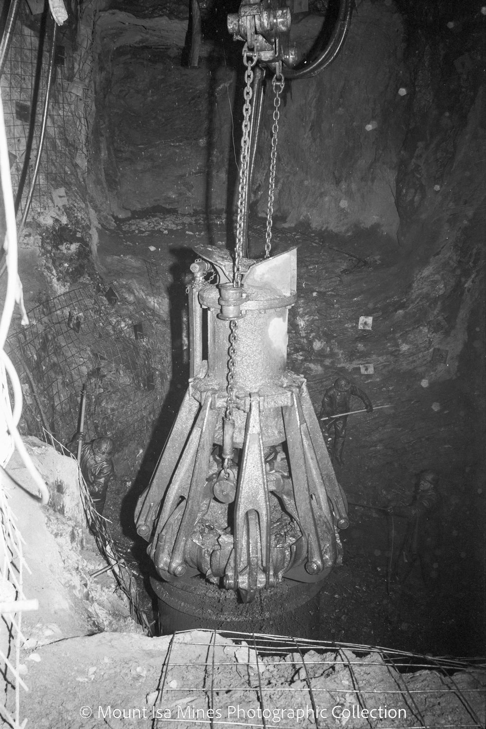 A10S X41 Shaft Sinking, Mount Isa Mines, April 1972