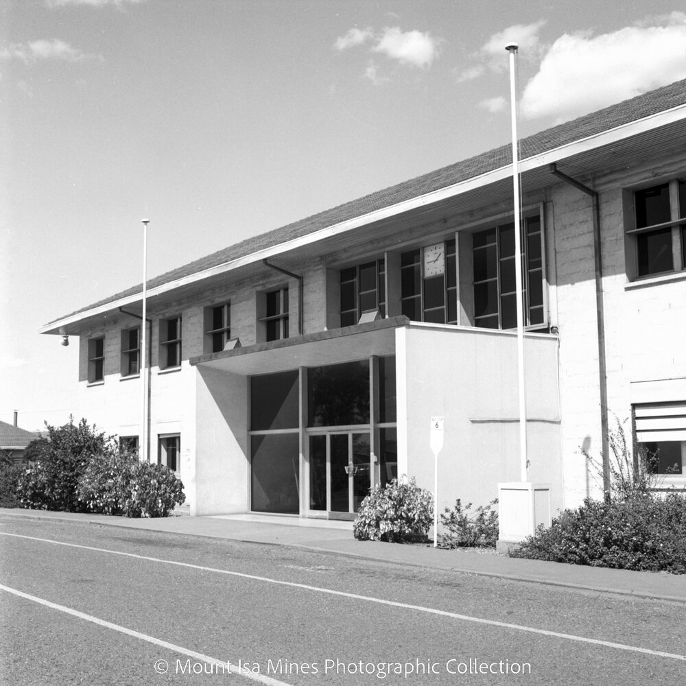 Administration building, Mount Isa Mines, April 1968