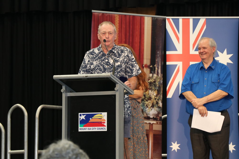 Bob Jakeman receives Citizen of the Year Award, January 2021