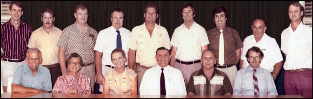 Aldermen and executives of Mount Isa City Council 1979 - 1982
