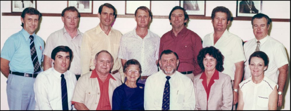 Aldermen and executives of Mount Isa City Council 1982 - 1985