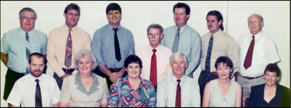 Councillors and executives of Mount Isa City Council 1994 - 1997