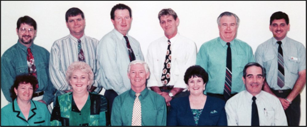 Councillors and executives of Mount Isa City Council 1997 - 2000