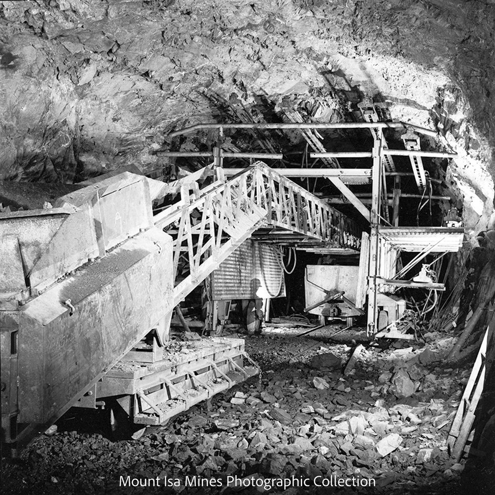 Conveyor Loader 9 Level, Mount Isa Mines, April 1964