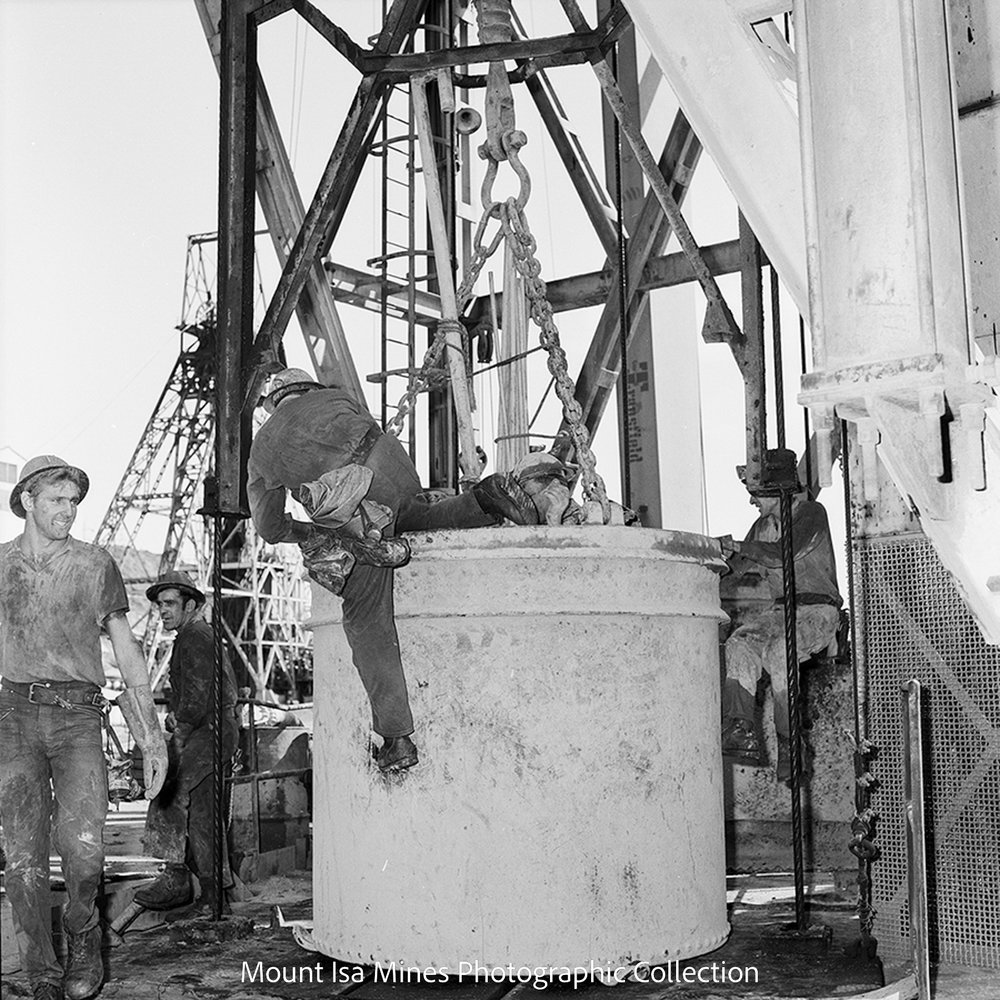 K57 (R62) last Cut, Mount Isa Mines, January 1964