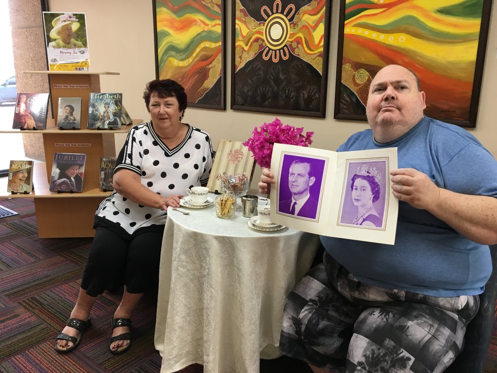 Queen Elizabeth II's coronation morning tea, January 2019