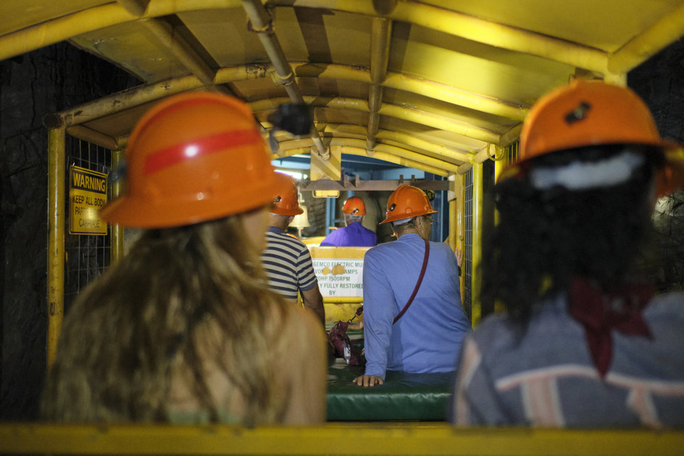 Tour at Hard Times Mine, The Gap, January 2023