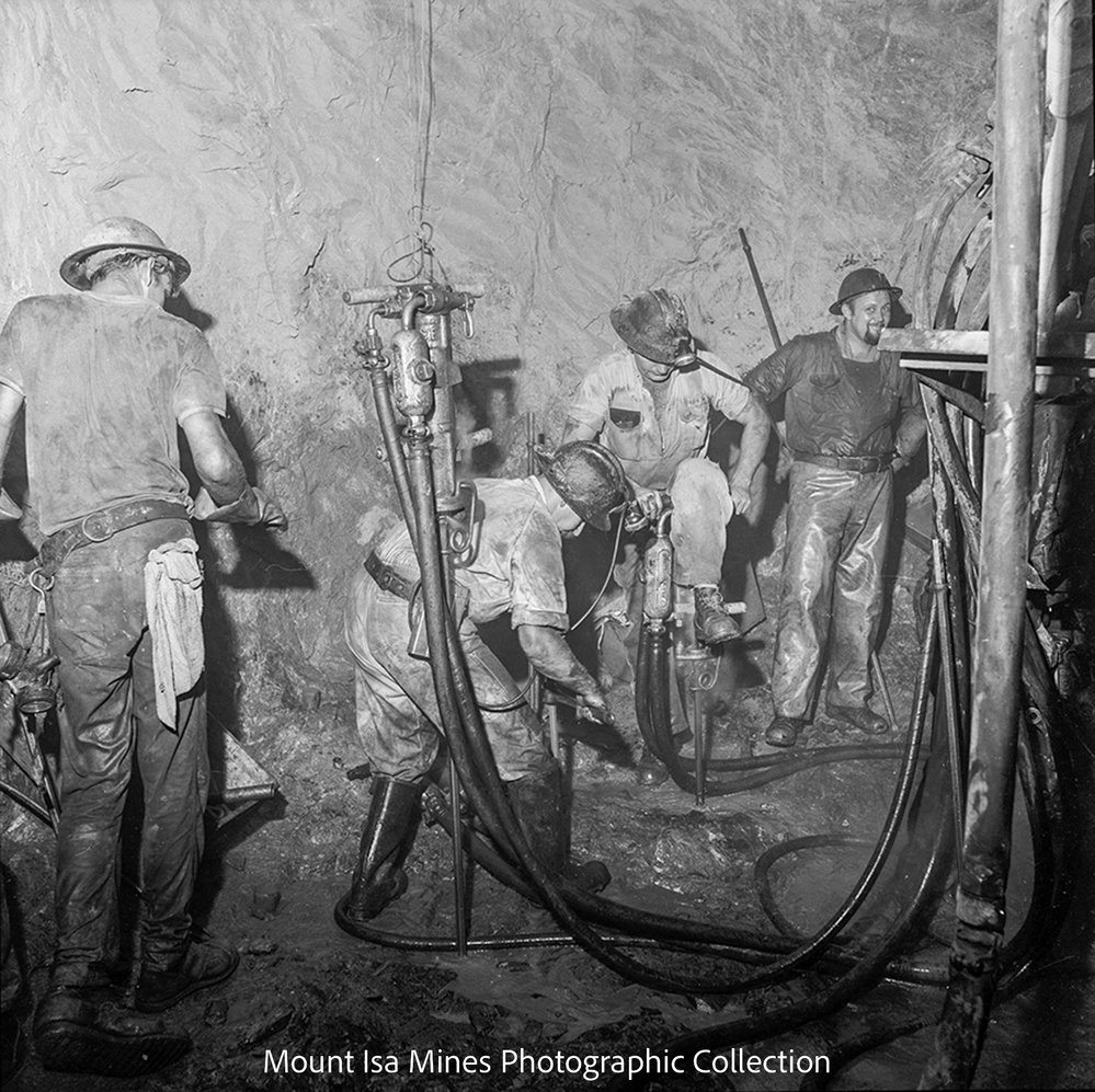 K57 (R62) Last Cut, Mount Isa Mines, January 1964