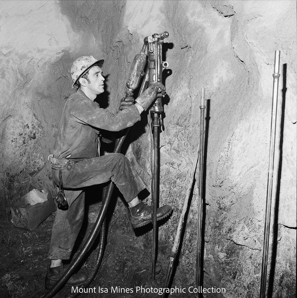 K57 (R62) Last Cut, Mount Isa Mines, January 1964
