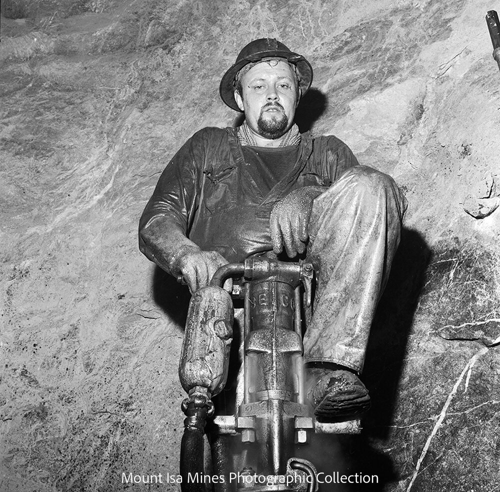 K57 (R62) Last Cut, Mount Isa Mines, January 1964