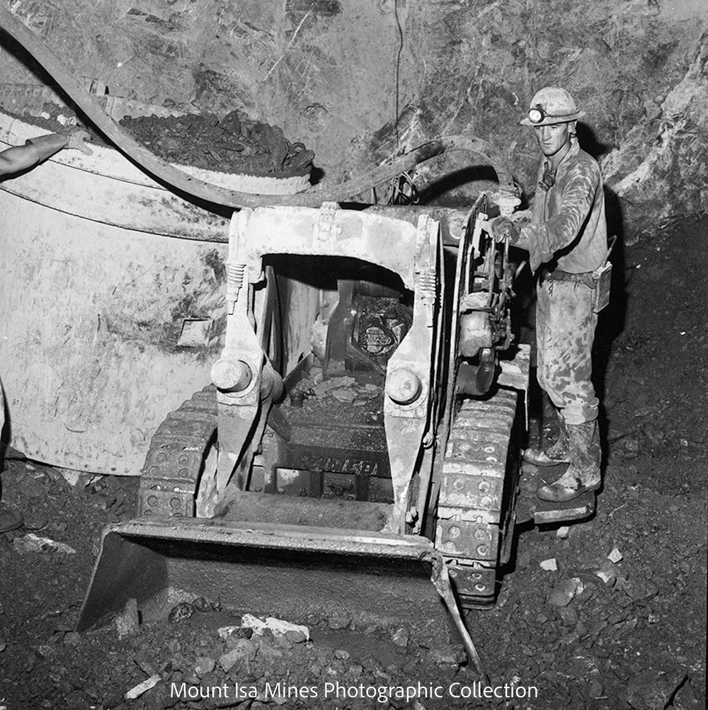 K57 (R62)  Last Muck and Blow, Mount Isa Mines, January 1964