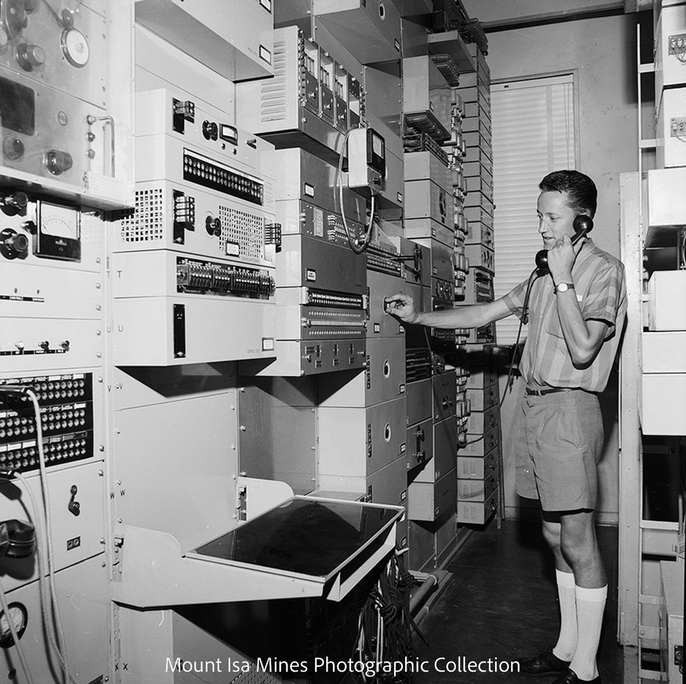 Telephone Exchange Post Office, Mount Isa City, January 1964