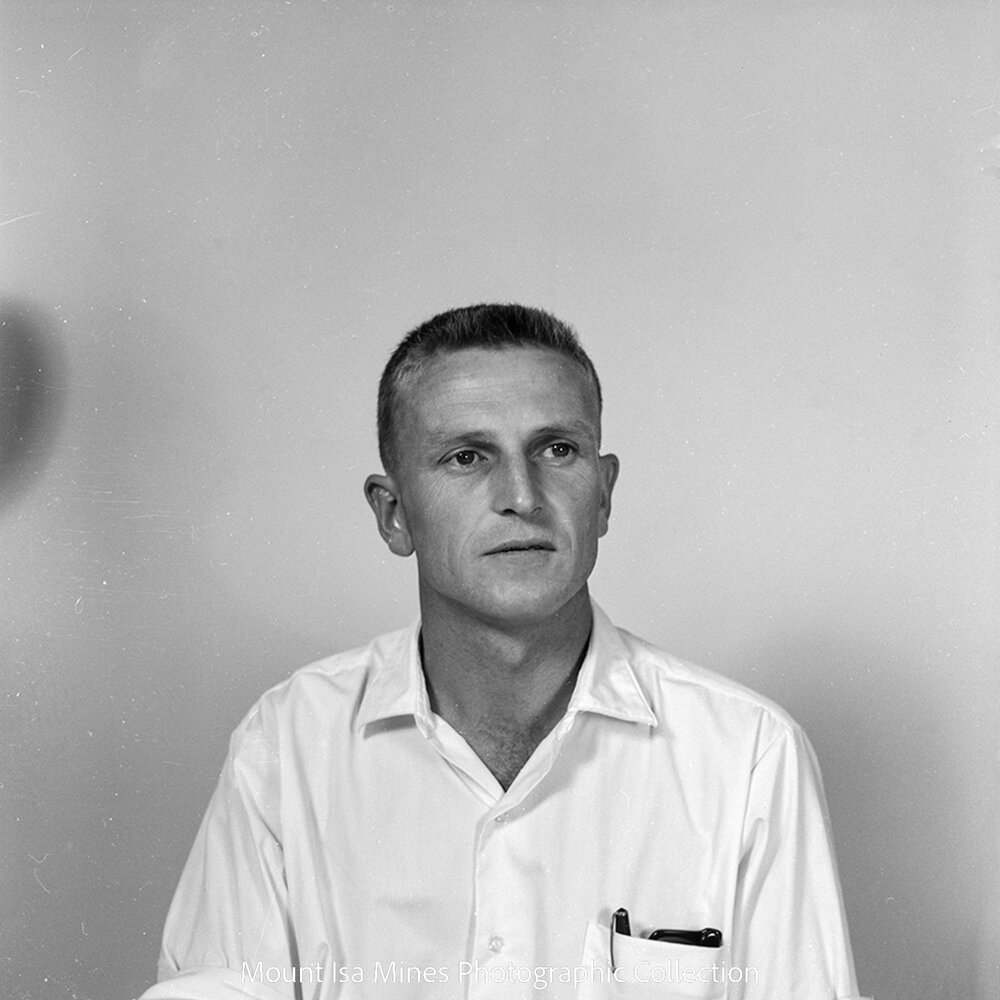 Jim Cox, Senior Survey Draughtsman, January 1964