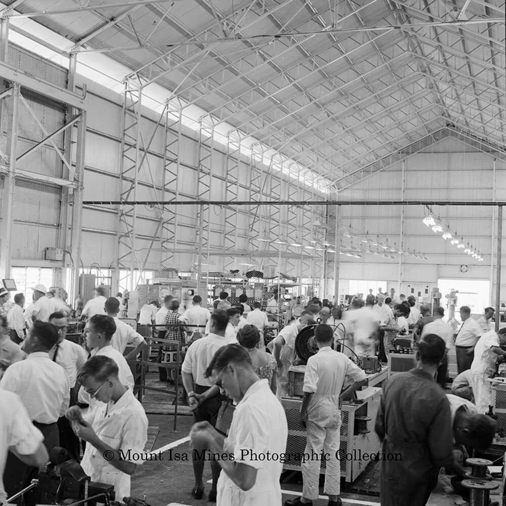 Apprentice Workshop Parents Day, Mount Isa Mines, February 1964