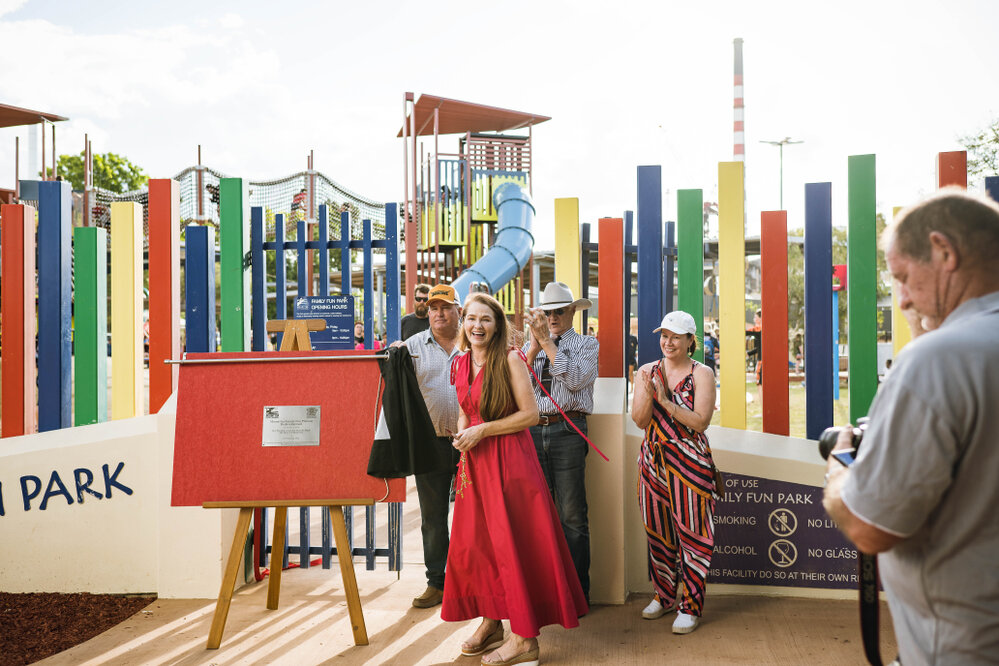 Family Fun Precinct redevelopment opening, Parkside, February 2023