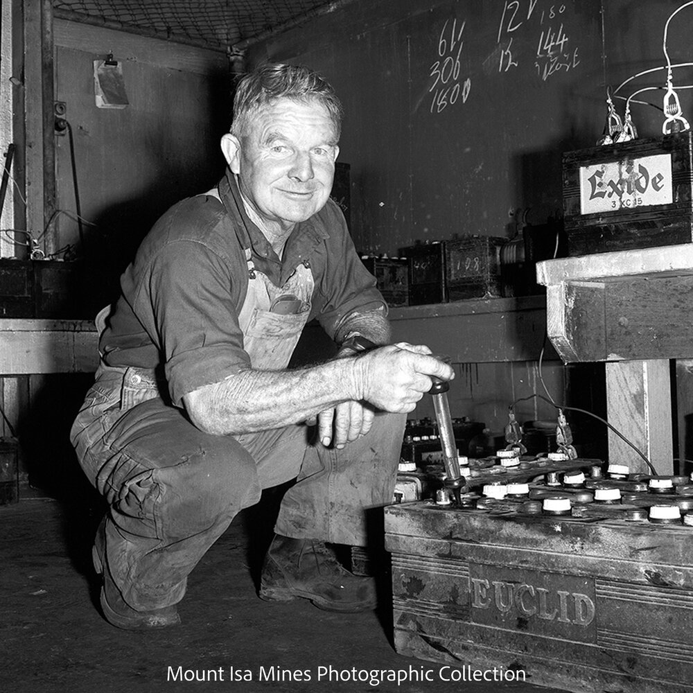 Jim Sheridan, MIM Second Employee, Mount Isa Mines, April 1964