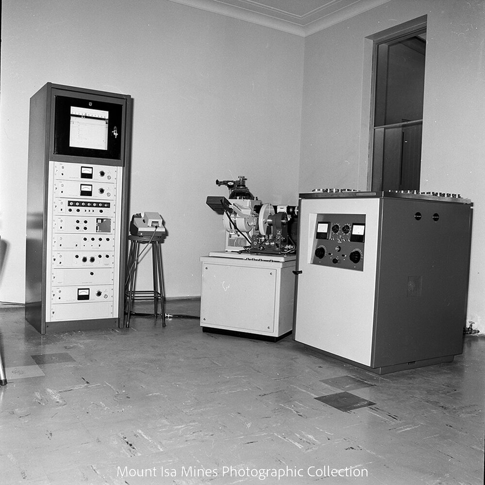 Electronic Assay Equipment, Mount Isa Mines, April 1964