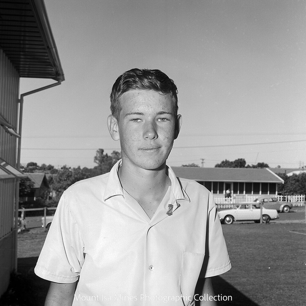 Warren Bailey, High School Bursary Recipient, Parkside, April 1964