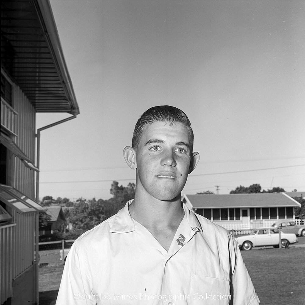 Christopher Challen, High School Bursary Recipient, Parkside, April 1964