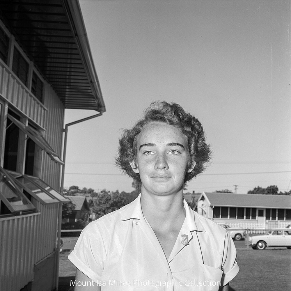 June Robinson, High School Bursary Recipient, Parkside, April 1964