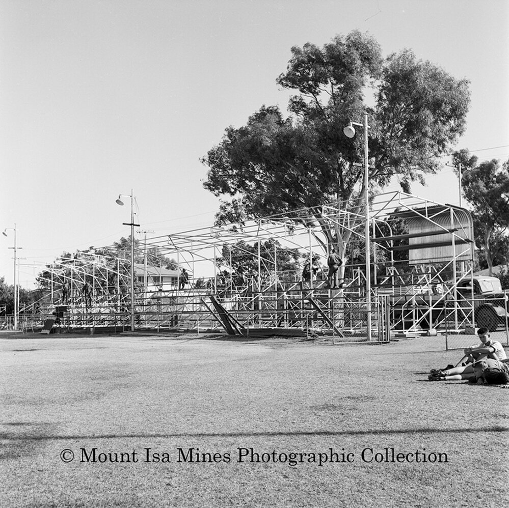 New Grandstand Kruttschnitt Oval, Parkside, May 1964