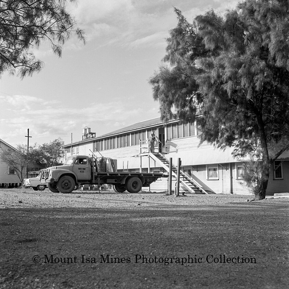 Stripping Staff Mess and Dormitory, Mineside, June 1964