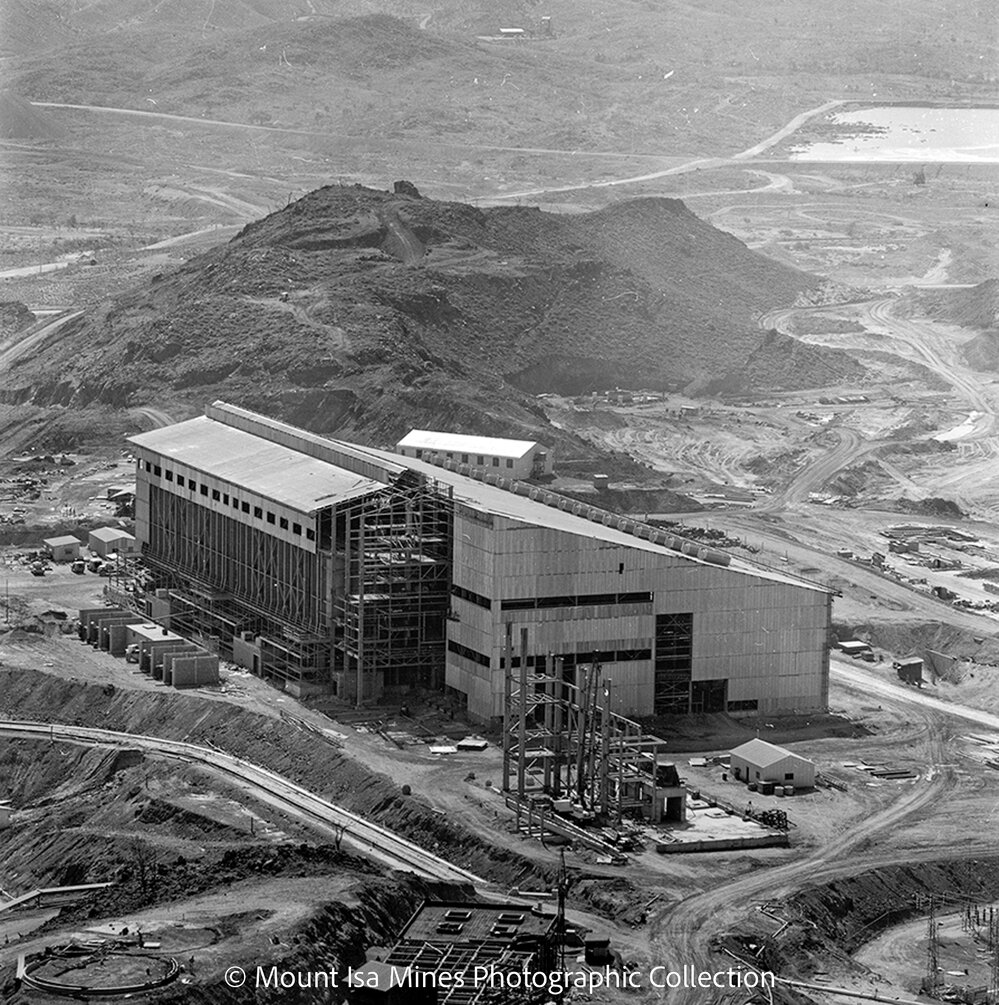 No. 2 Concentrator, Mount Isa Mines, July 1964 | Isa in Images