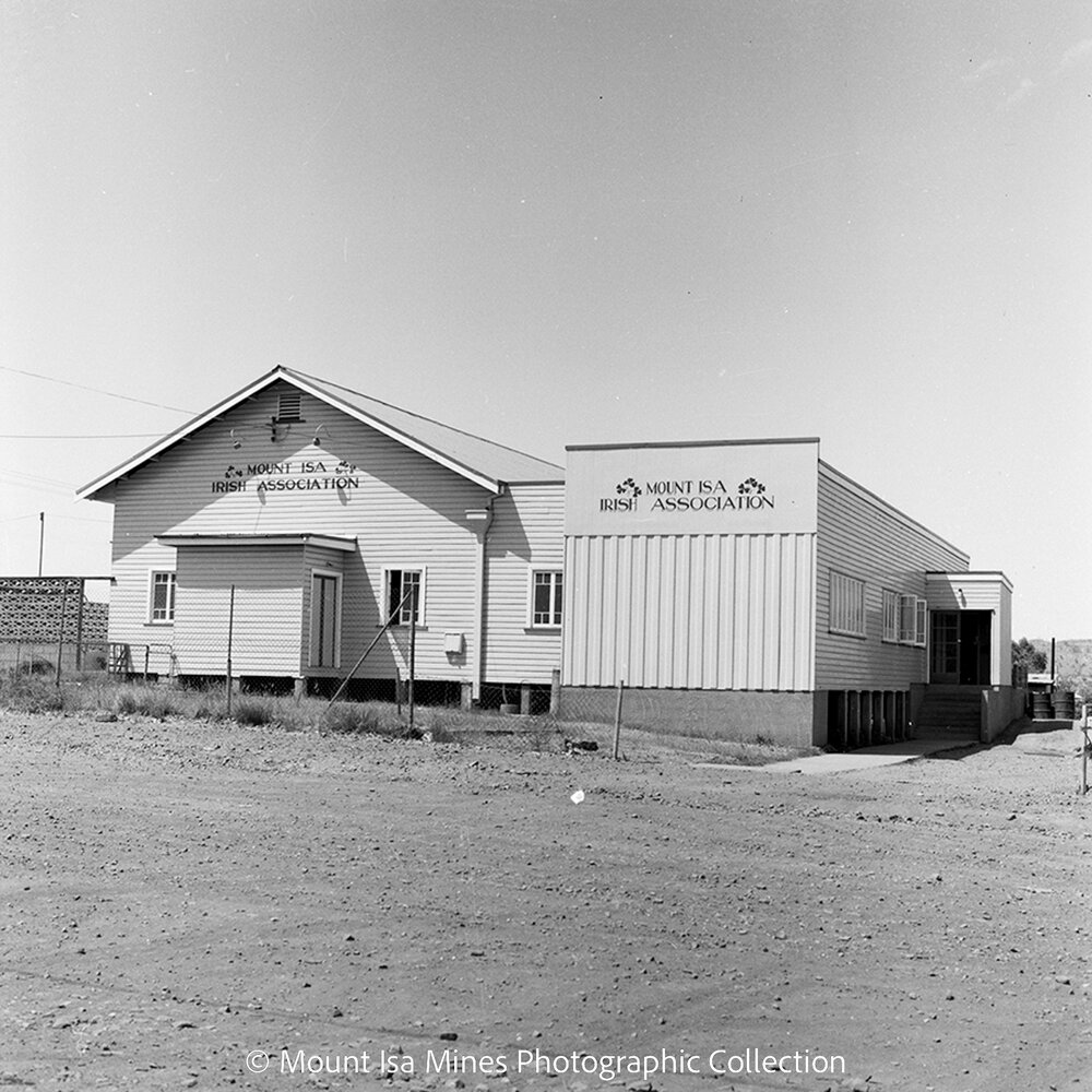 Mount Isa Irish Association Club House, Parkside, September 1964