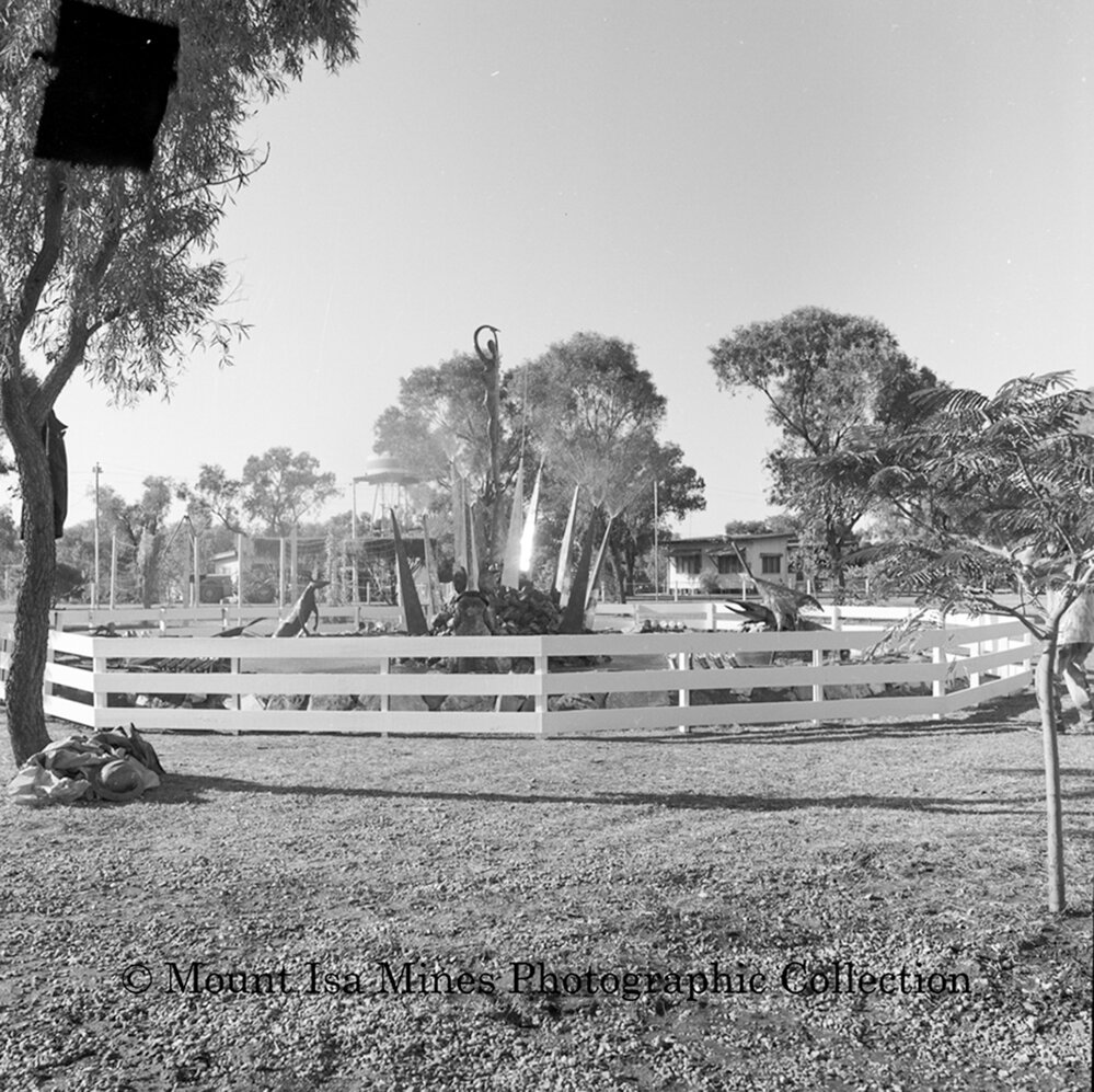 Fountain Sculpture at Kalkadoon Park, June 1964