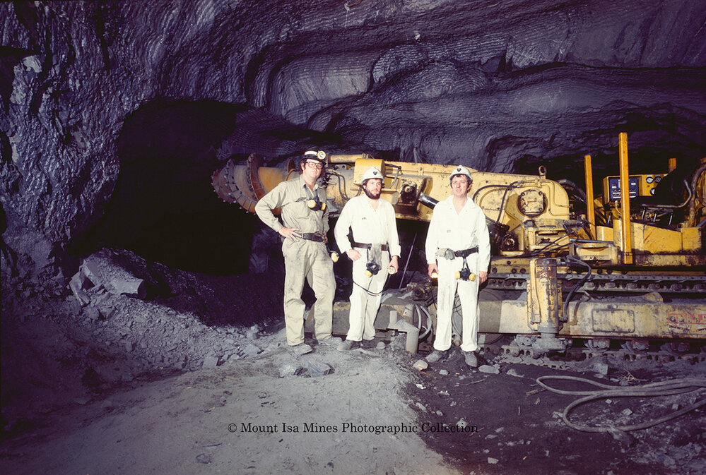 Road header, Mount Isa Mines