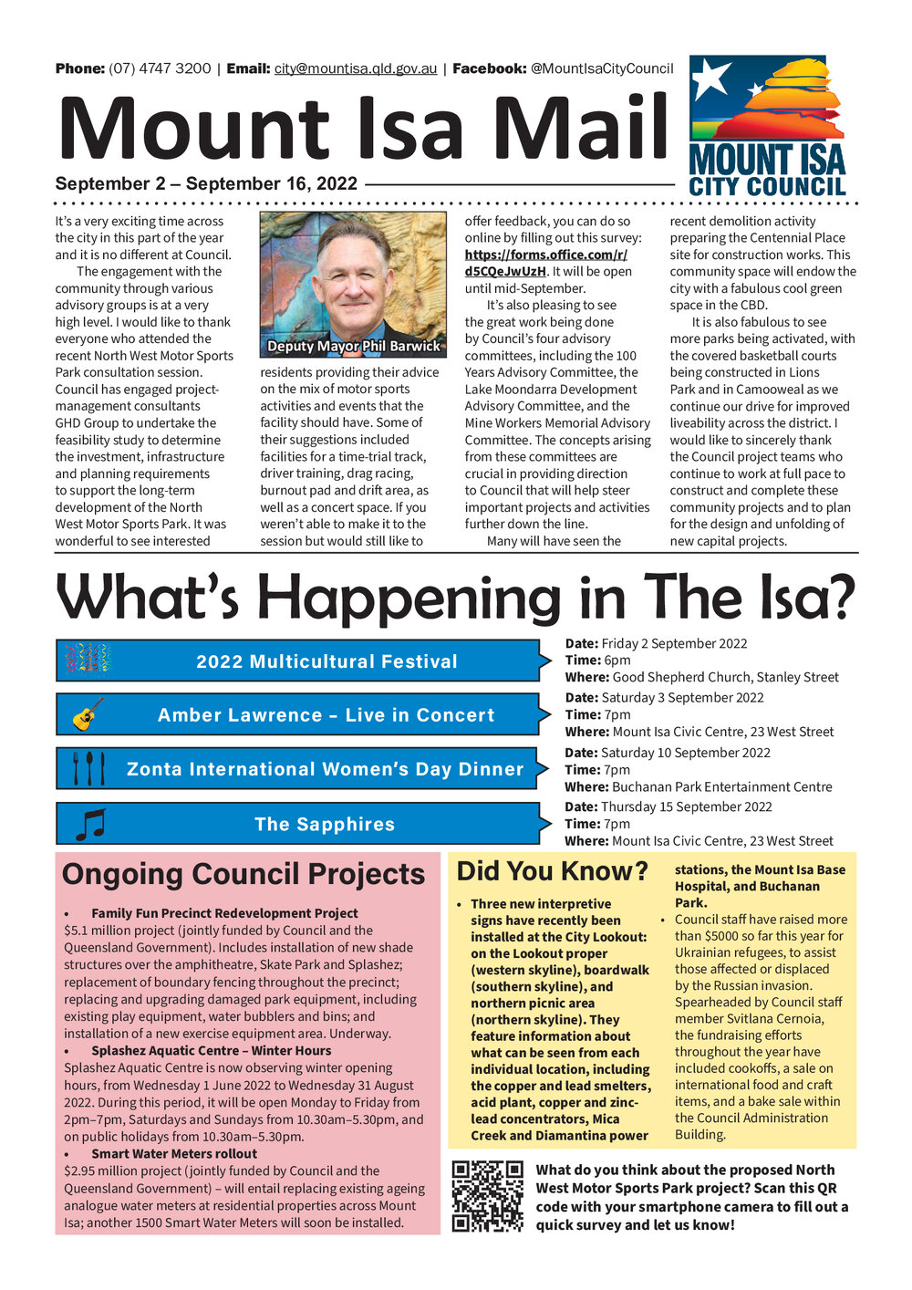 Mount Isa Mail, 2 September 2022