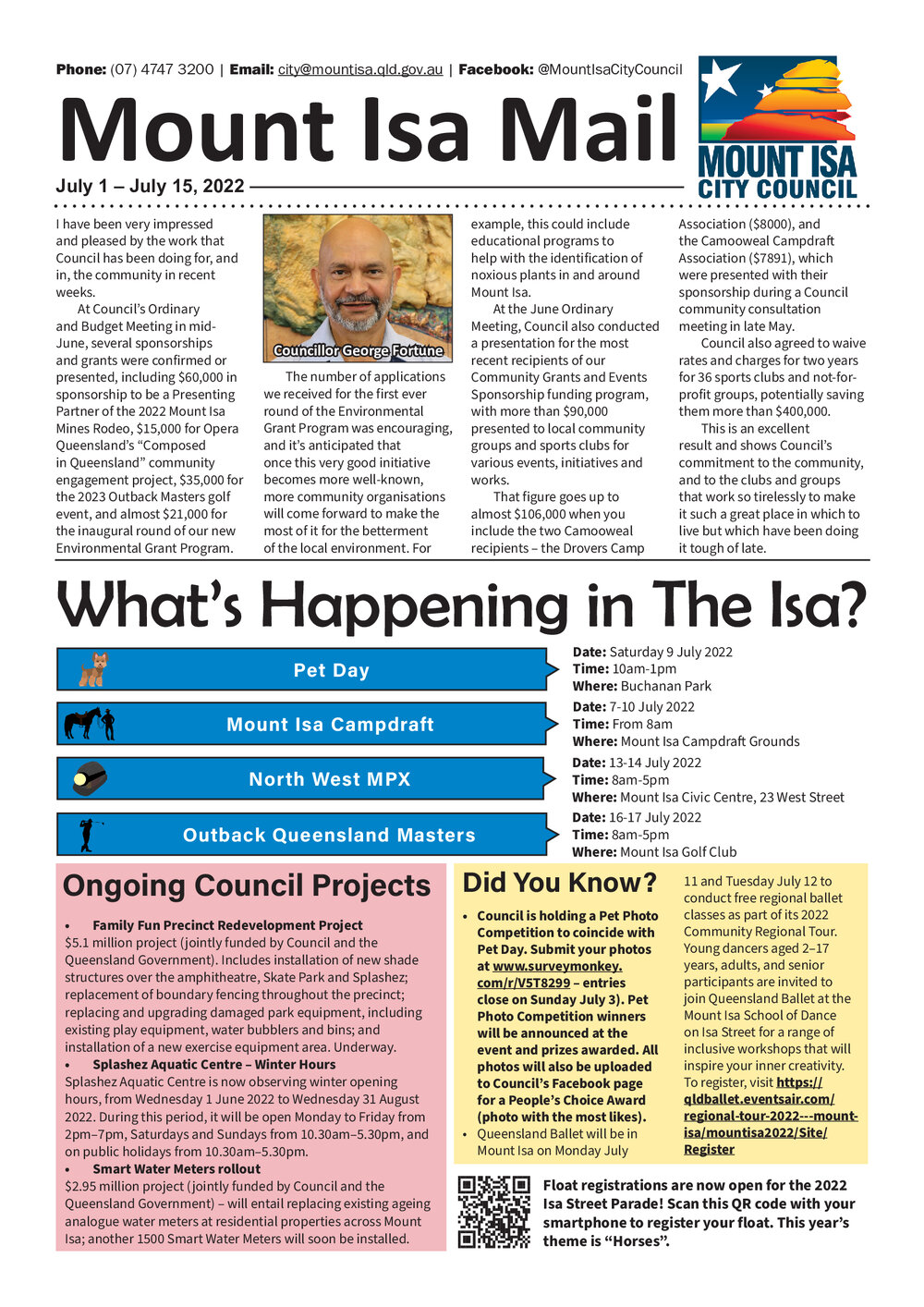 Mount Isa Mail, 1 July 2022