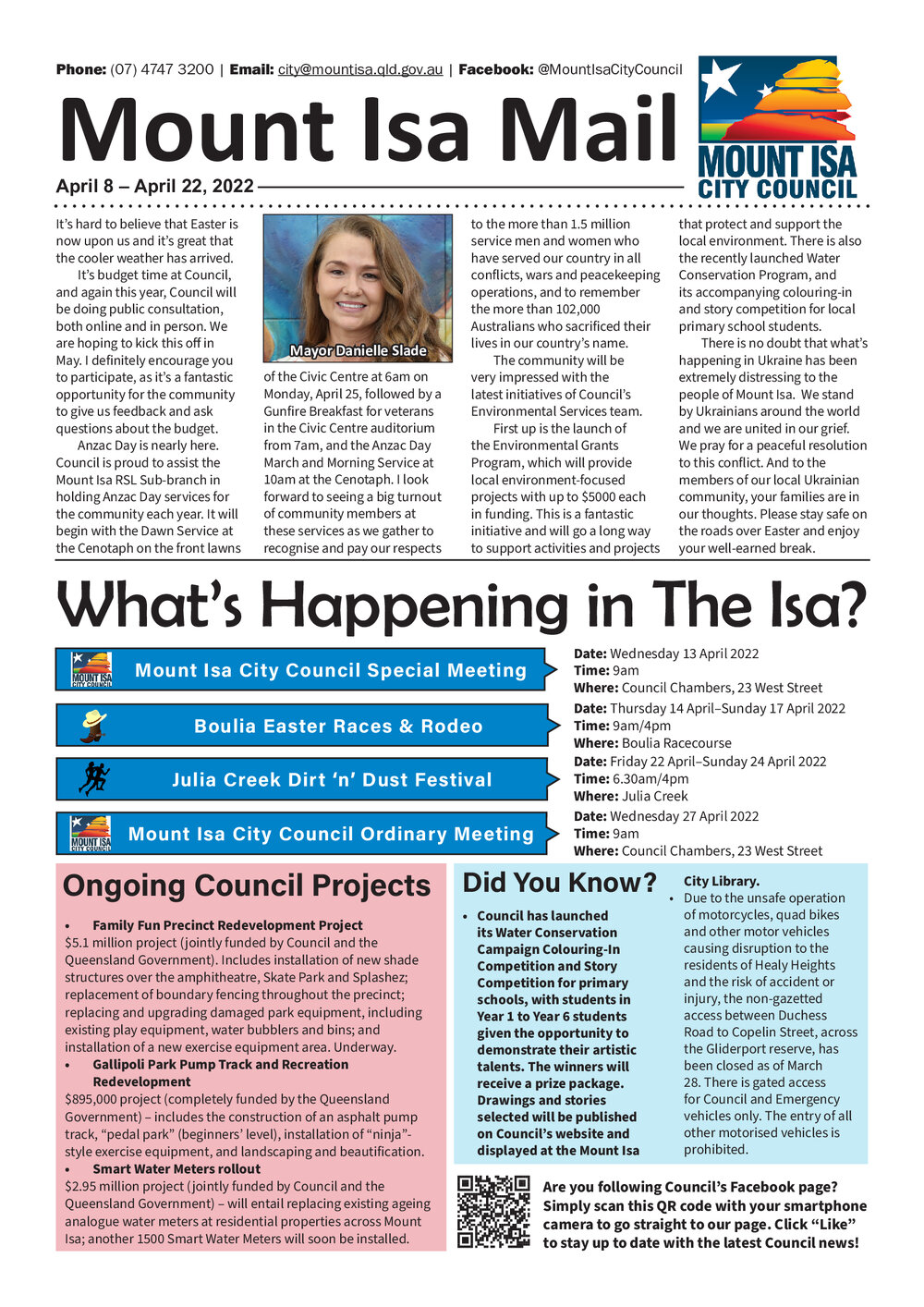 Mount Isa Mail, 8 April 2022