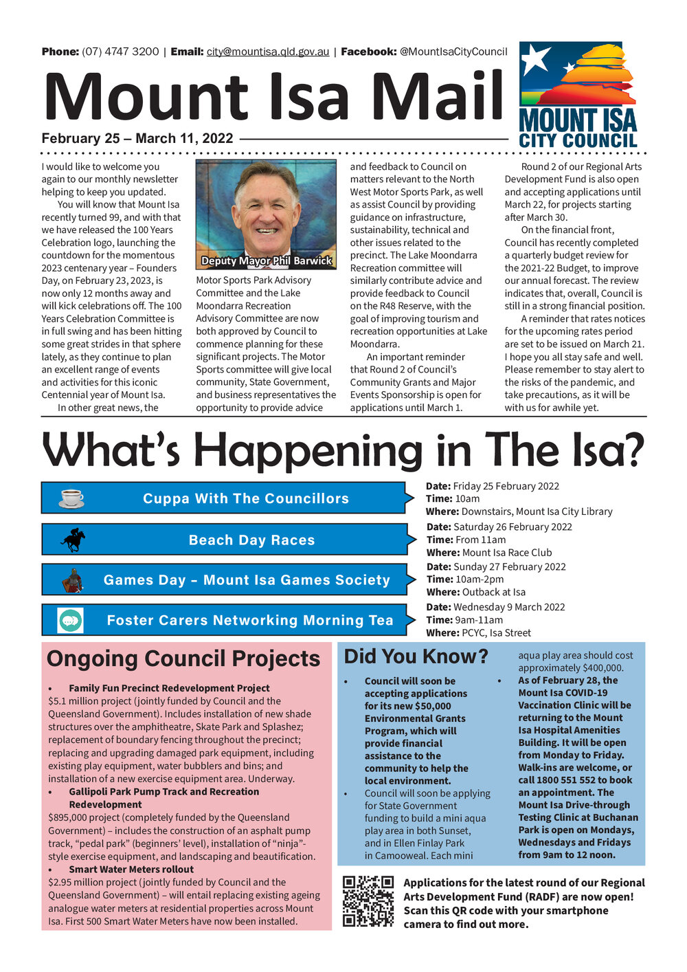 Mount Isa Mail, 25 February 2022