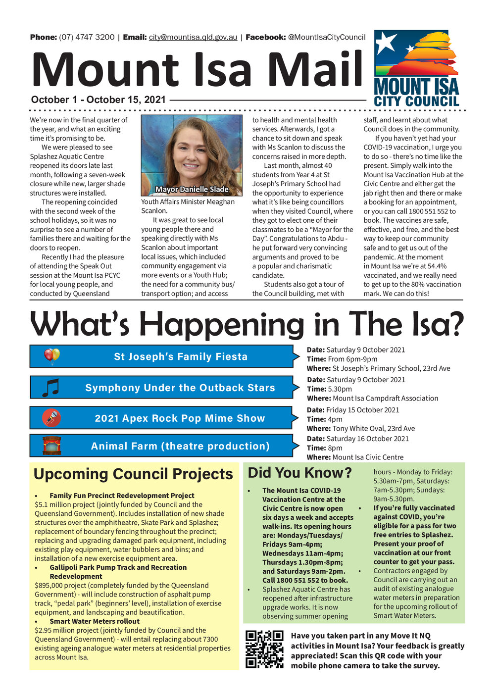 Mount Isa Mail, 1 October 2021