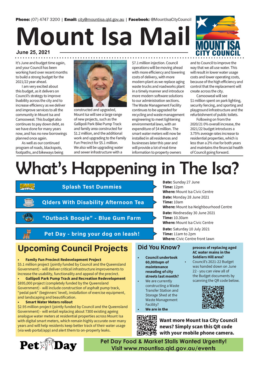 Mount Isa Mail, 25 June 2021